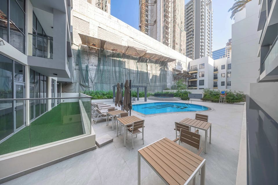 Soak up the sun and unwind by the outdoor pool, complete with sun loungers and comfortable seating areas , a great spot to relax, socialize, and enjoy every sunny day.