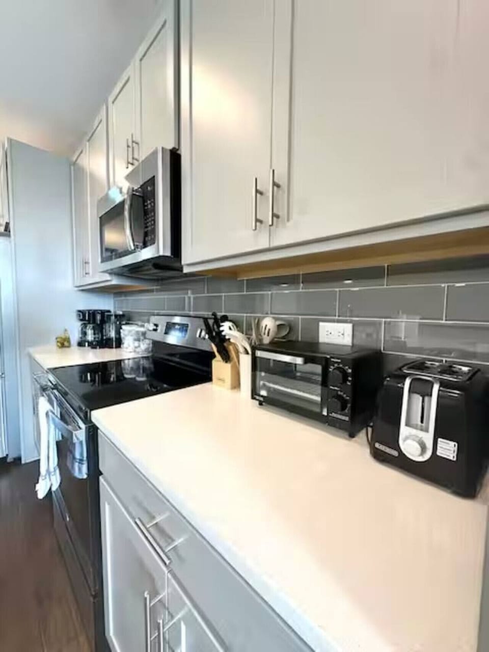 Create unforgettable meals in this beautifully designed, fully equipped kitchen. Gather your group to savor delightful dining experiences in the elegant dining area or at the inviting kitchen bar seating.
