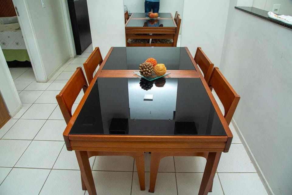 Apartment, Balcony, Garden View | In-room dining