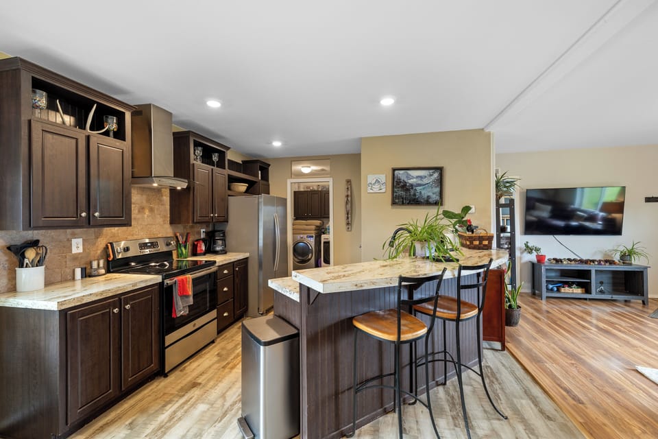 Fully Stocked Kitchen with Coffee Provided