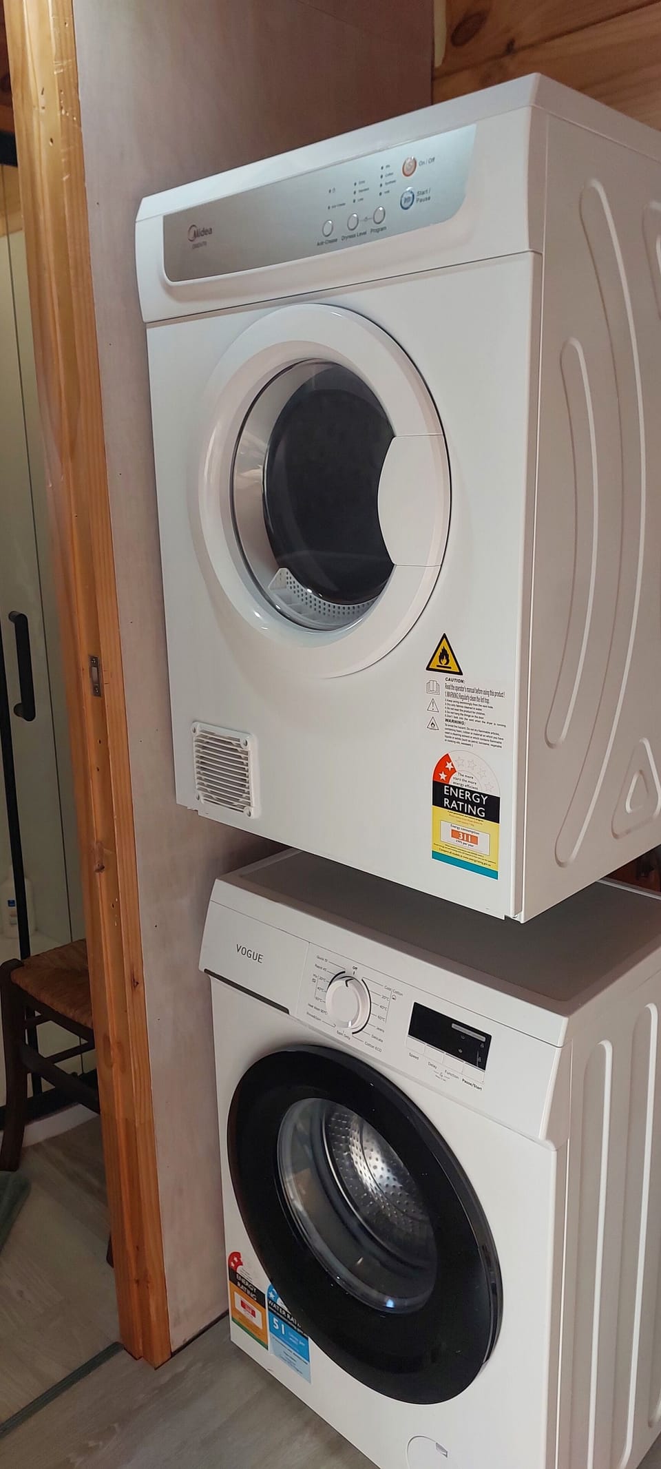 Washing machine and dryer