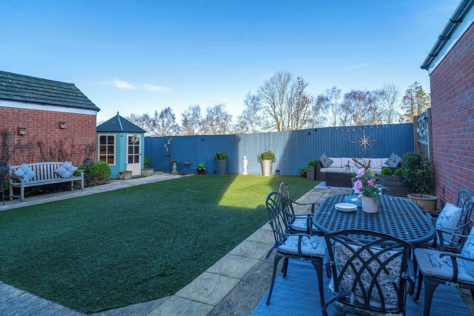 Astro turf garden space