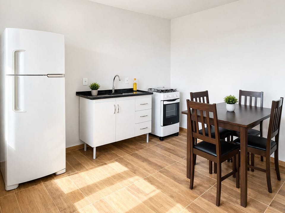 Comfort Apartment, Kitchen, Garden View | Dining