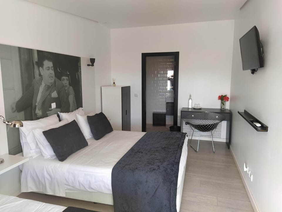 Superior Double Room (Cinema) | Memory foam beds, individually decorated, desk, soundproofing