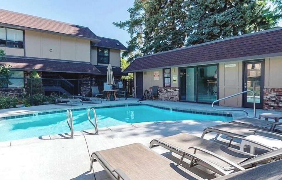 Play Pool with outdoor furniture and Sauna. Just steps from the front door.
