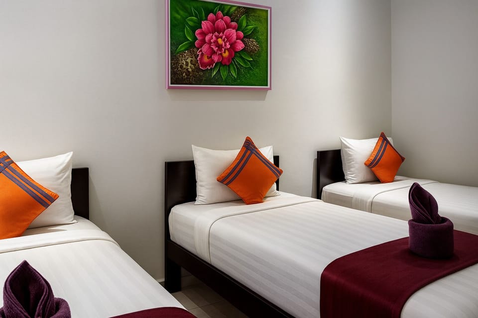 Superior Triple Room, Balcony, Garden View | WiFi (free)