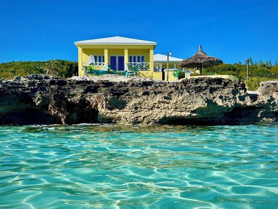 Tranquilville offers direct access to the calm turquoise Caribbean.