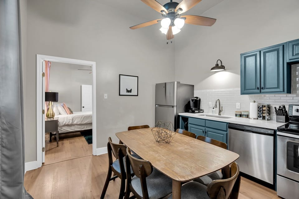 Open Living & Kitchen Layout