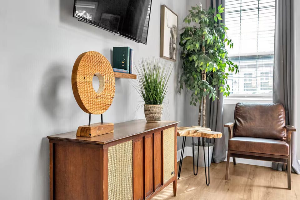 Stylish Console with Local Touches