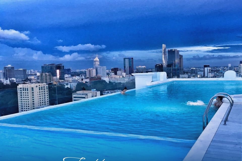 Rooftop pool