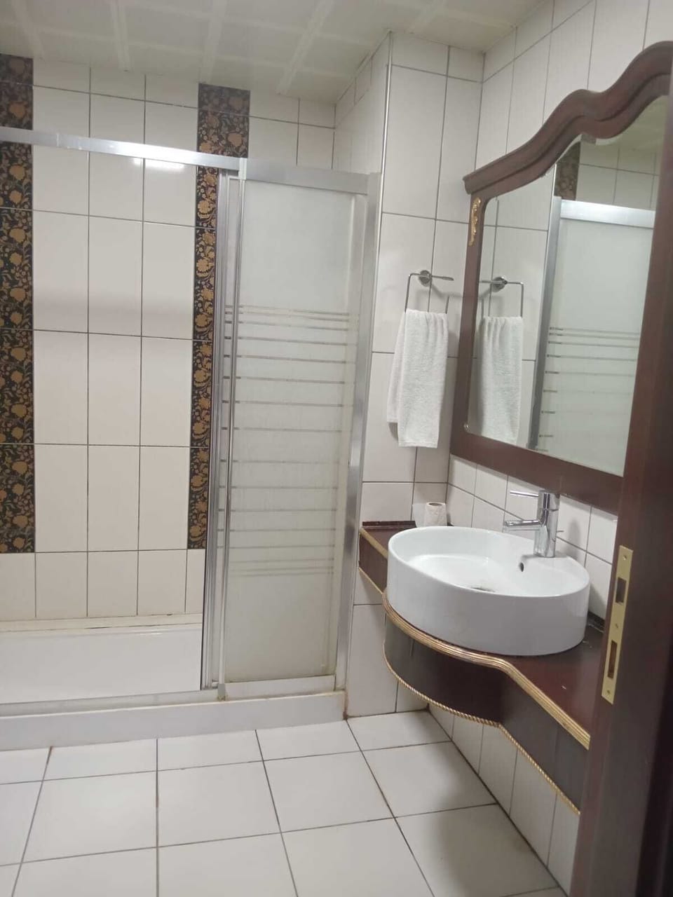 Free toiletries, hair dryer, slippers, towels