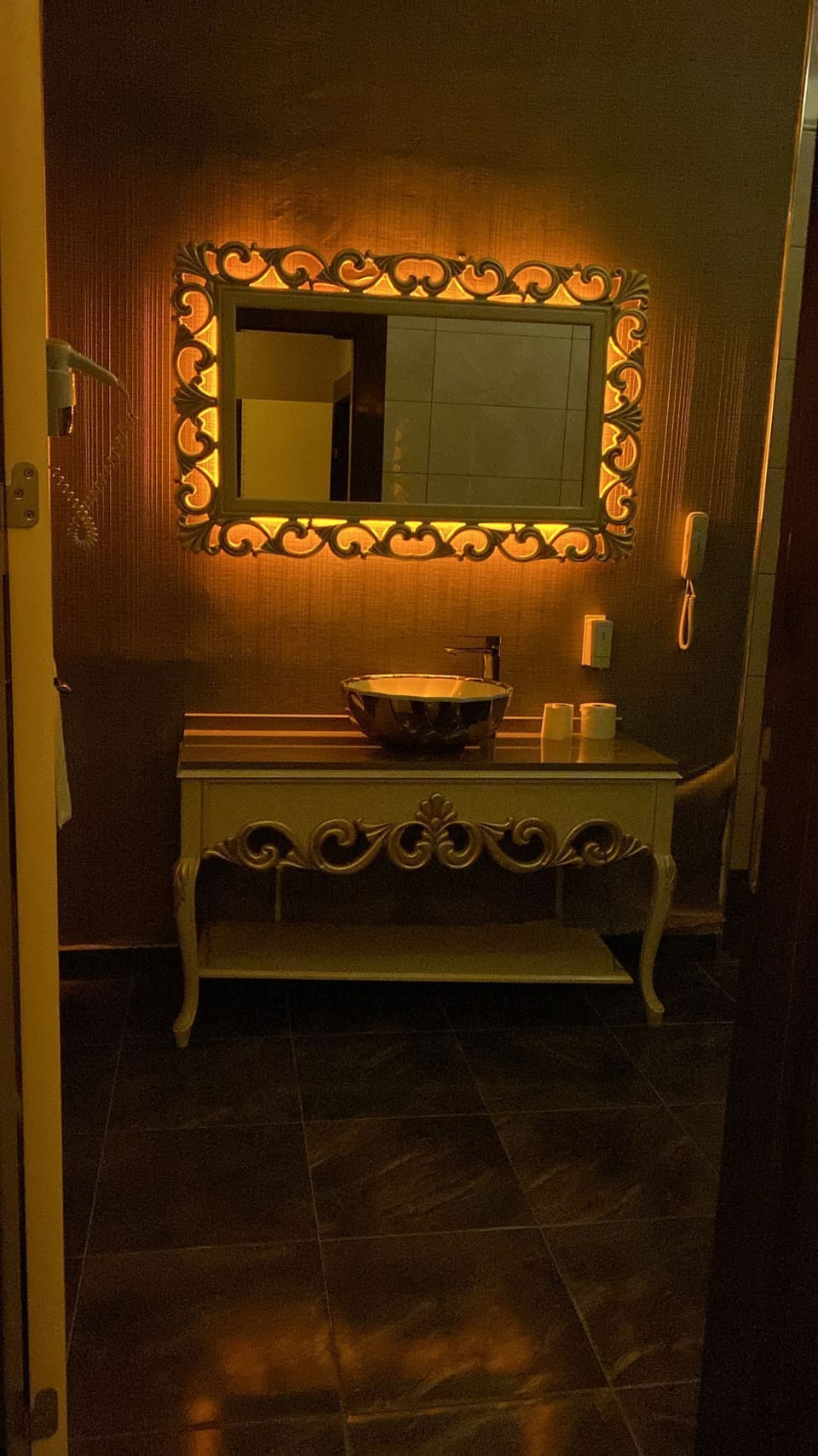 Free toiletries, hair dryer, slippers, towels