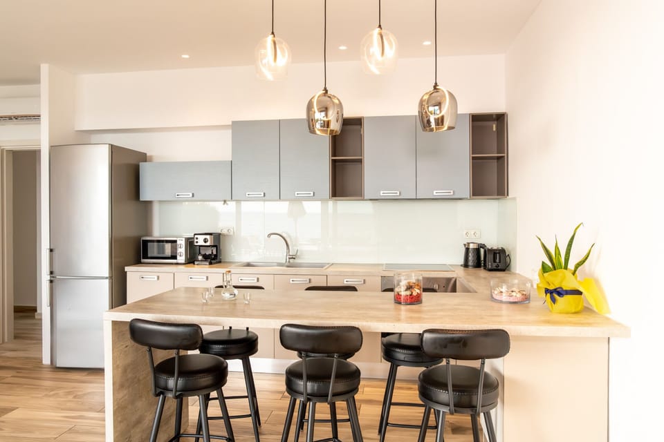 Villa, 3 Bedrooms, Smoking, Private Pool | Private kitchen | Microwave, coffee/tea maker, highchair