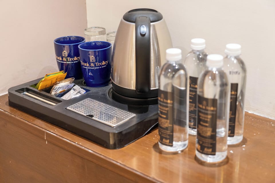 Minibar, desk, iron/ironing board, free WiFi