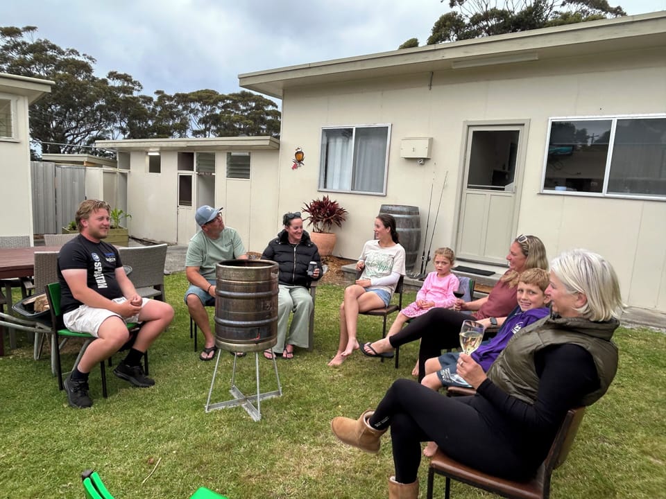 Enjoy social gatherings by the fire pits
