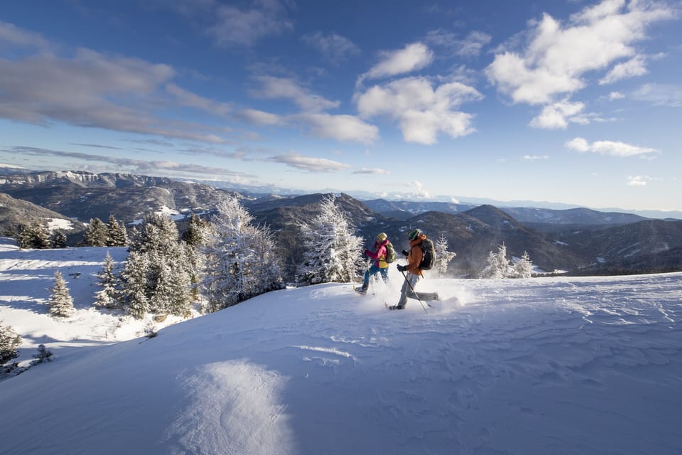 Snowshoeing