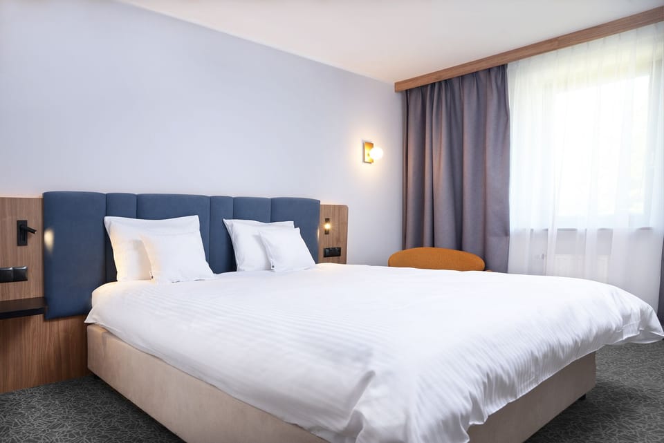 Comfort Double Room | 1 bedroom, minibar, in-room safe, desk