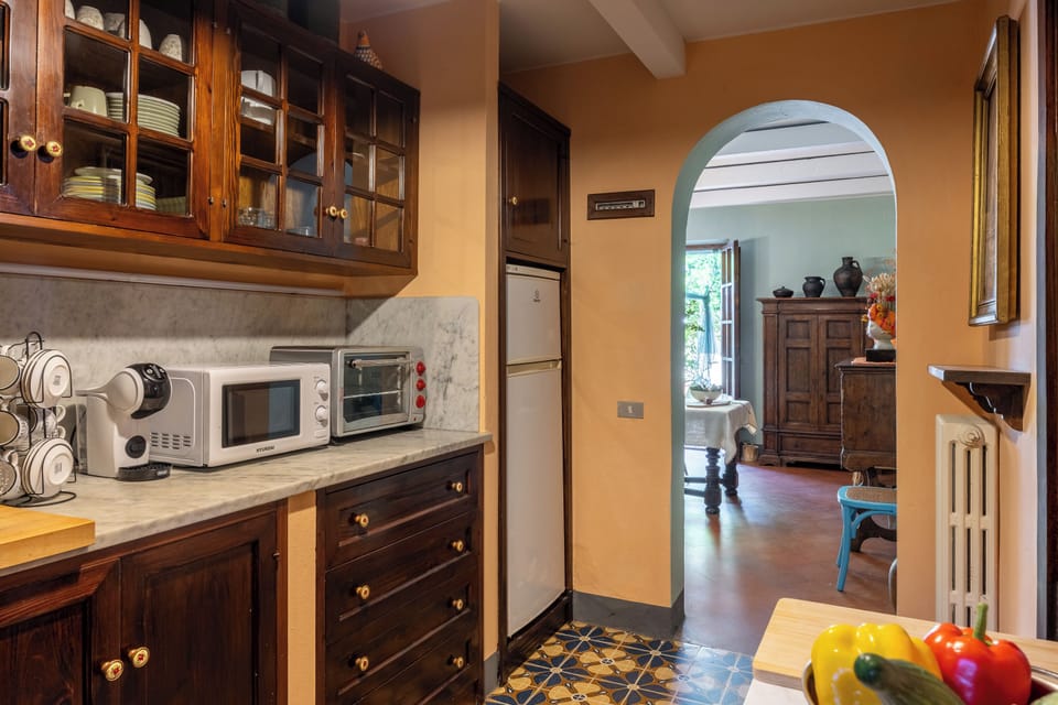 House, Garden View | Private kitchen | Fridge, microwave, stovetop, dishwasher