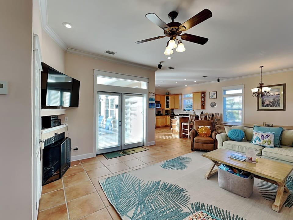 Living Area - Open Floor Plan - Second Floor