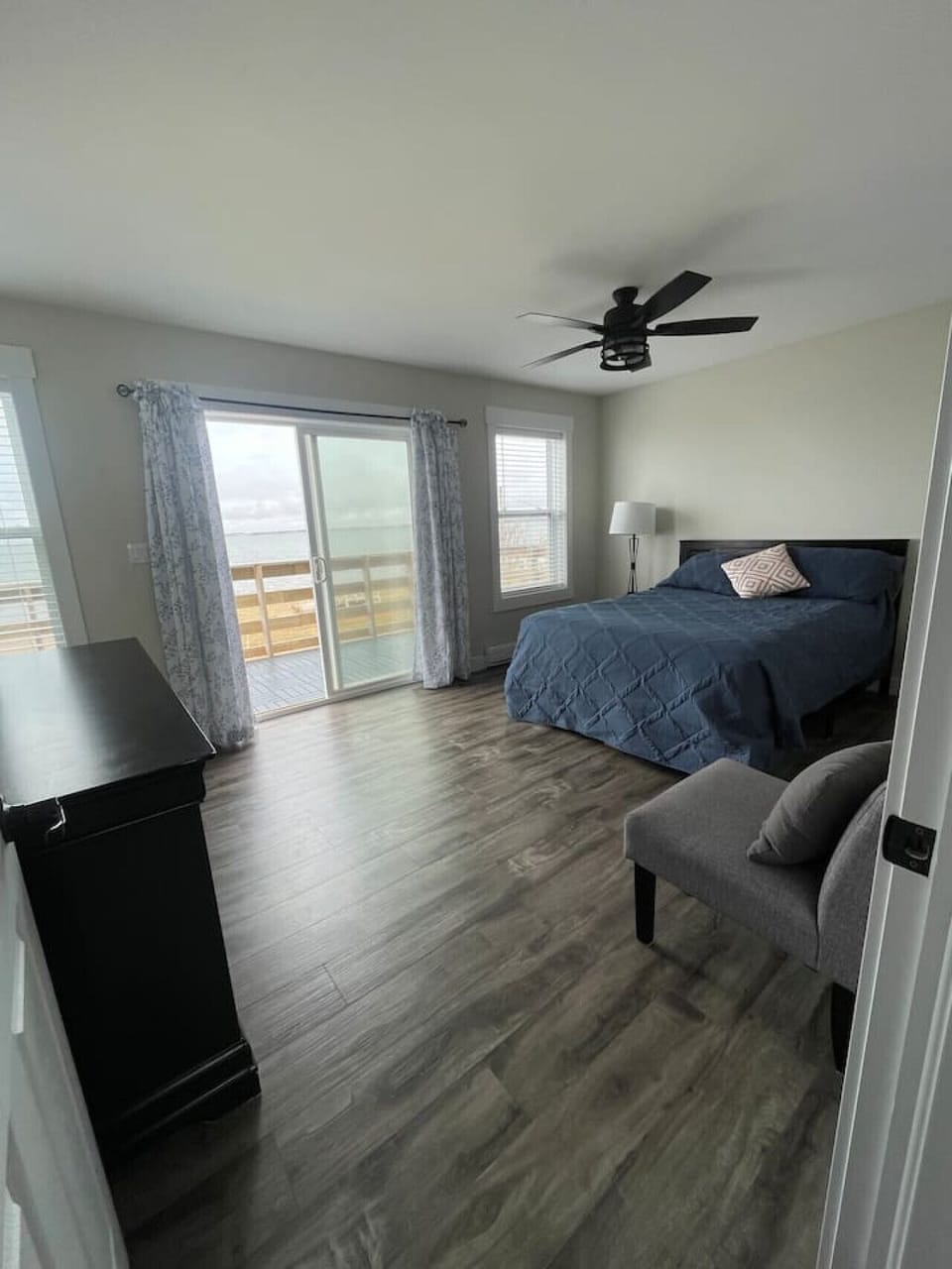 Master Bedroom with Walkout Balcony