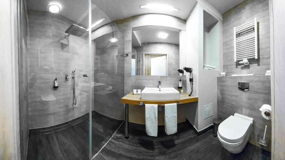 Standard Room, Park View | Bathroom | Hair dryer, slippers