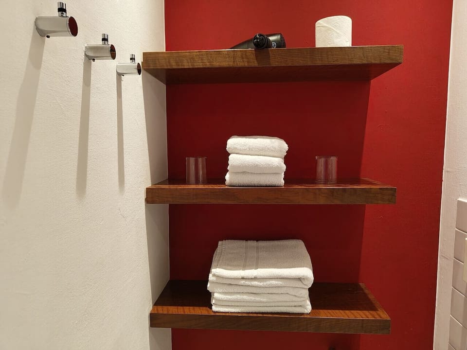 Modern Bathroom with Shower and Toilet