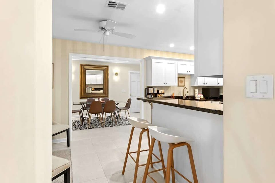 Kitchen and Dining Area
