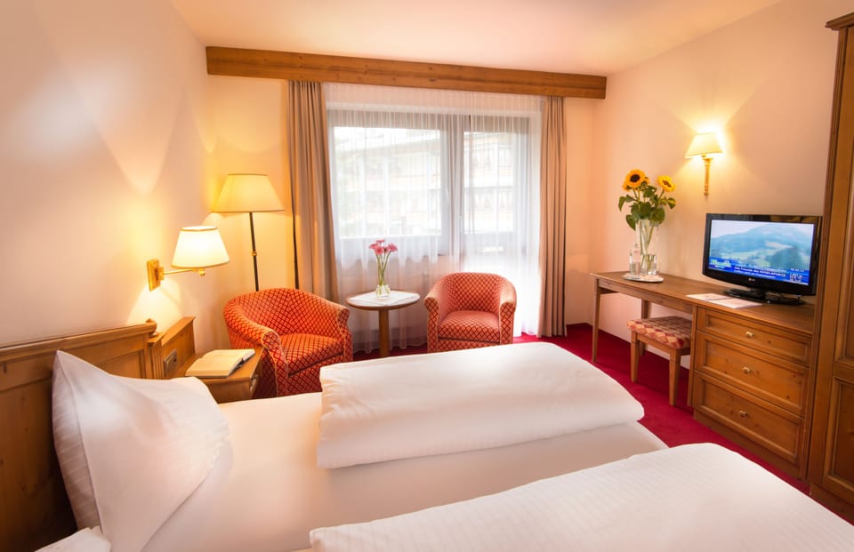 Standard Double Room | In-room safe, desk, cribs (free), WiFi (free)