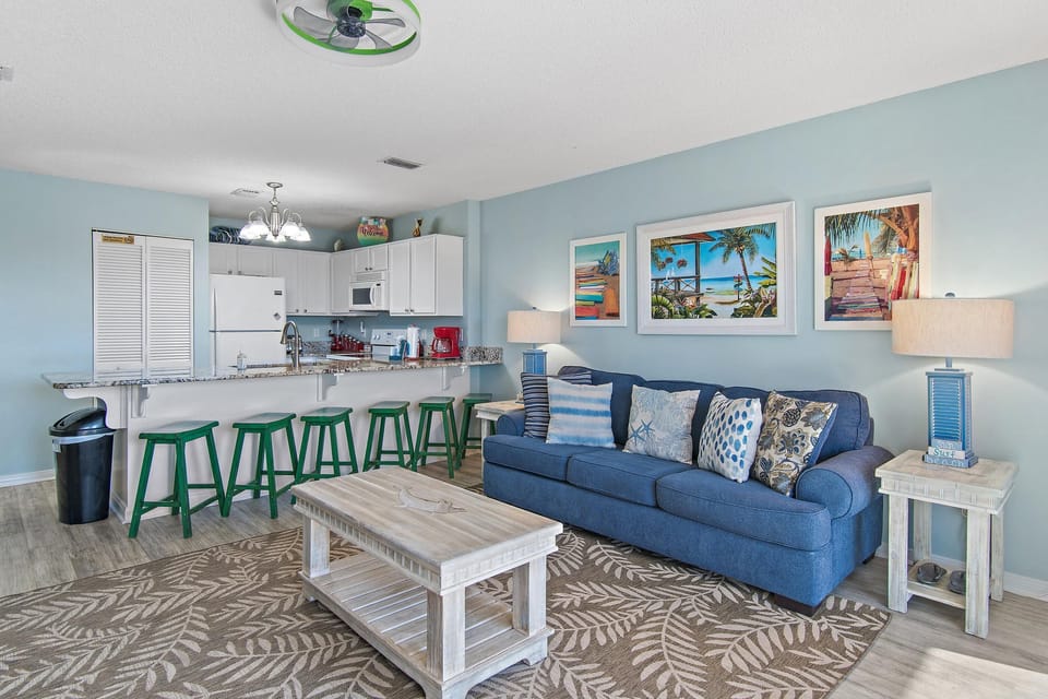 Condo, Multiple Beds (Island Sands 105) | Living area