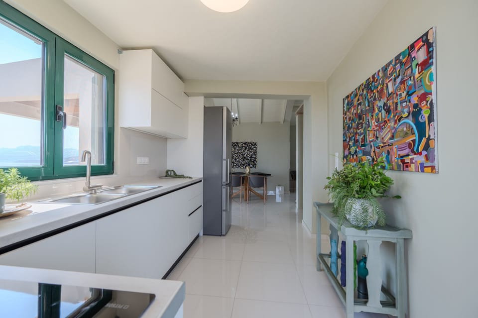 Apartment, 1 Bedroom, Smoking, Pool Access | Private kitchen | Coffee/tea maker, highchair