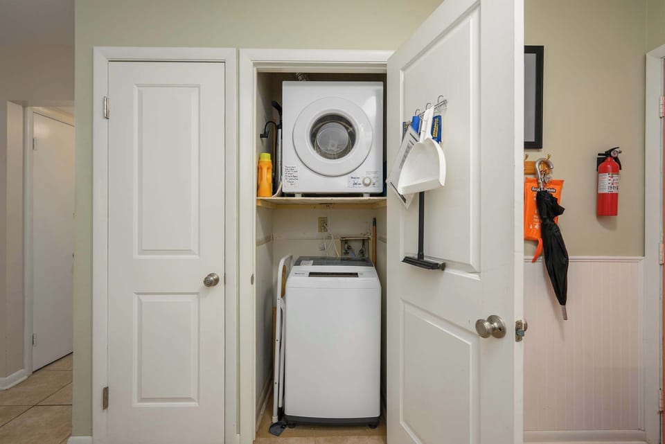 Private washer and dryer