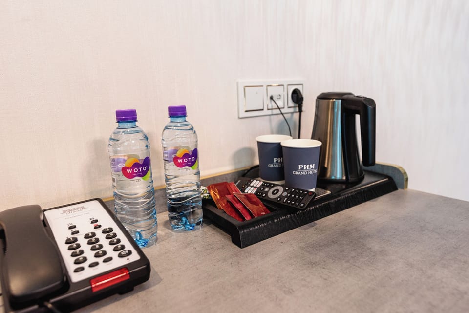 Comfort Double Room, Balcony, City View | Egyptian cotton sheets, premium bedding, minibar, desk