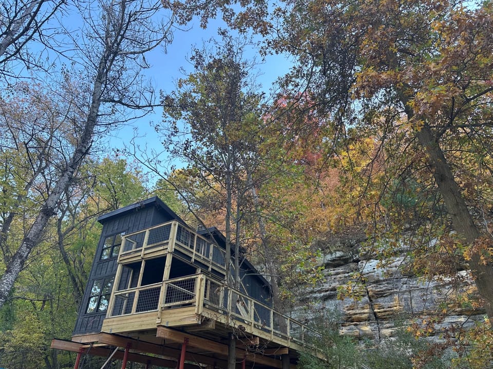 Treehouse 2 fire pit 