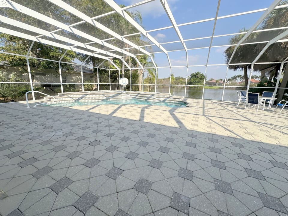 Pool/Deck/Pond View