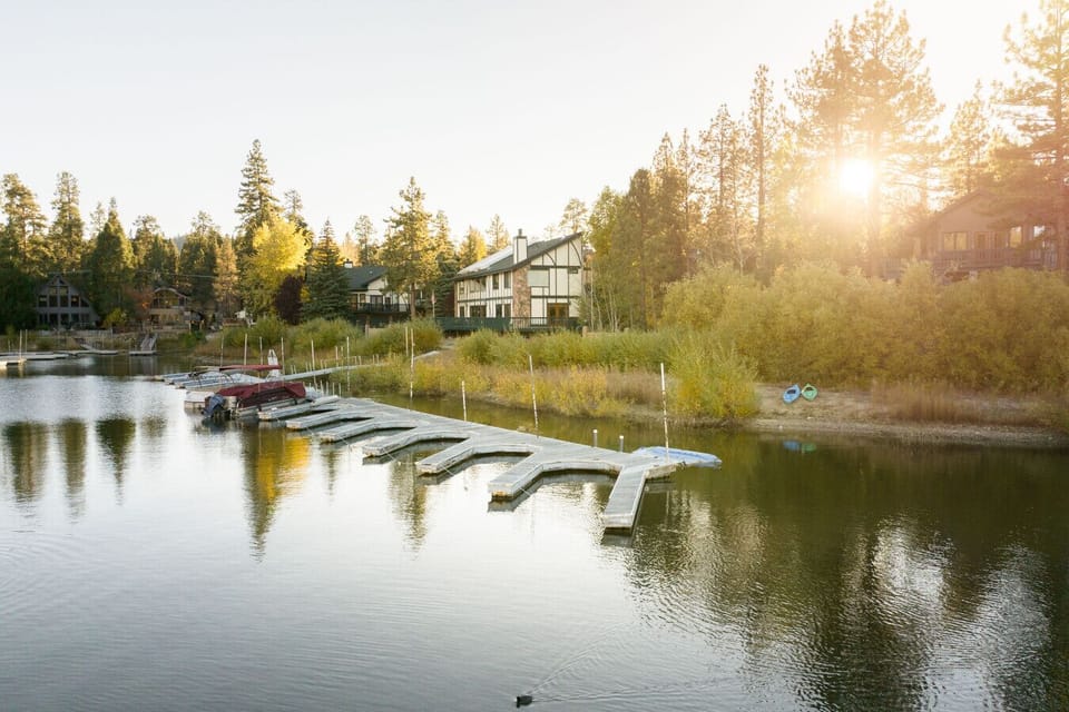 Serene lake front location