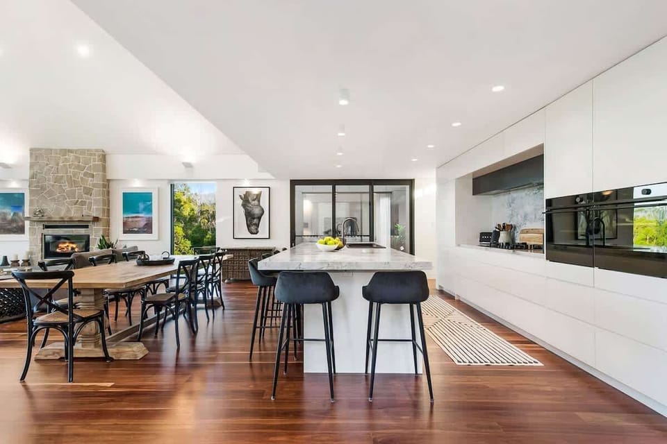 Cook, gather, and feast together in your gourmet kitchen