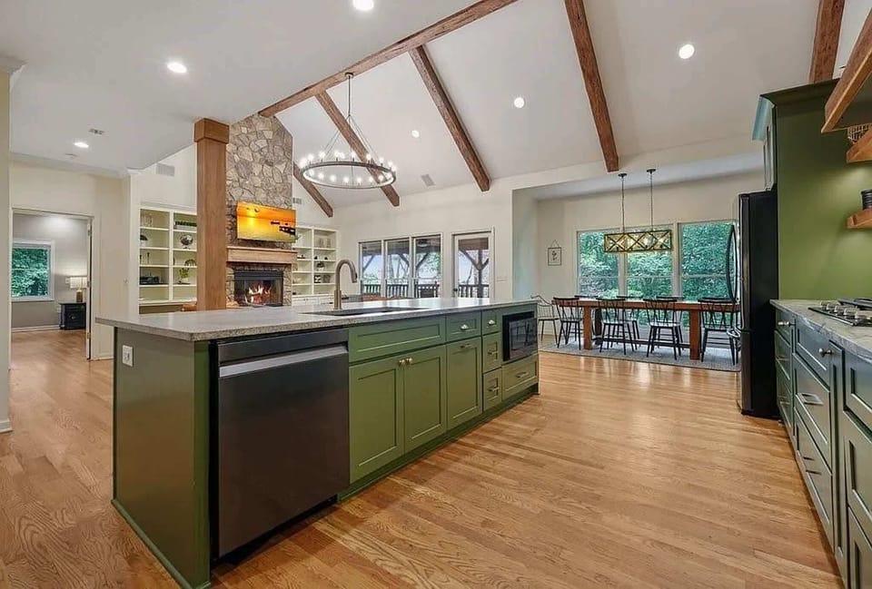 House, Multiple Beds, Patio, Mountain View (Paxwood) | Private kitchen