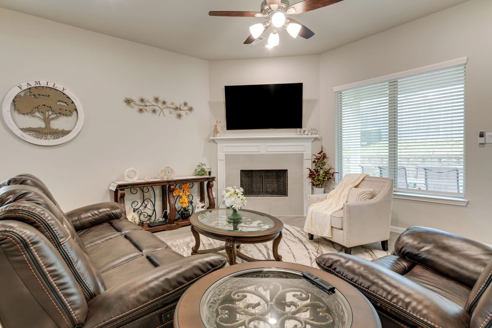 Montgomery Vacation Rental | 4BR | 1.5BA | 2,252 Sq Ft | Stairs Required