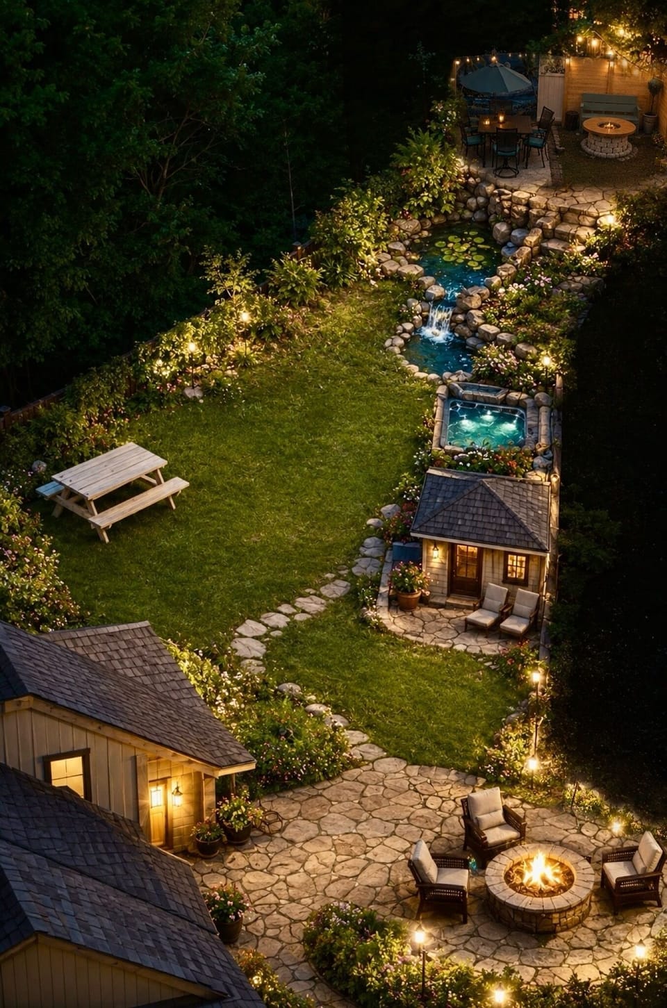 The Koi Ponds Retreat is truly unique, your 3k sqft private, secluded oasis