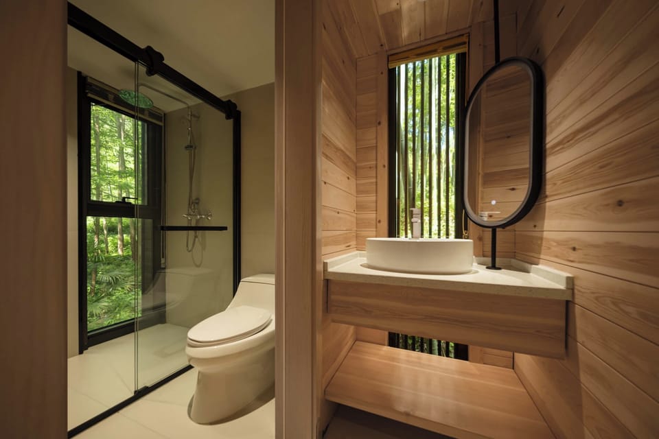 Family Chalet, Hill View | Bathroom | Free toiletries, hair dryer, bathrobes, slippers