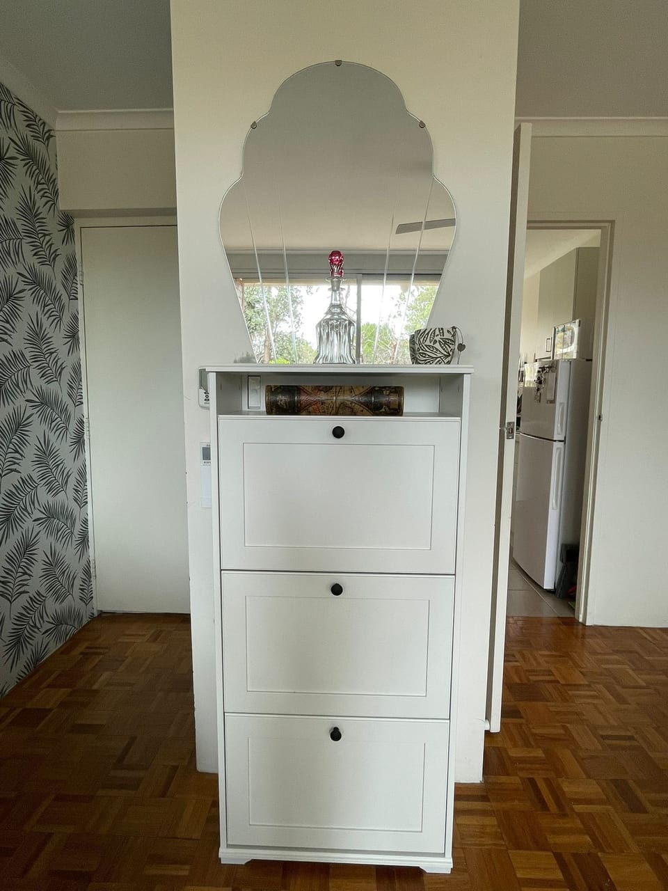 Shoe cupboard near front door