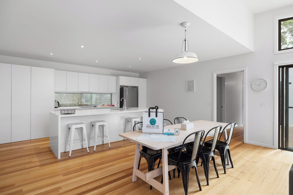 Spacious dining and kitchen for gatherings