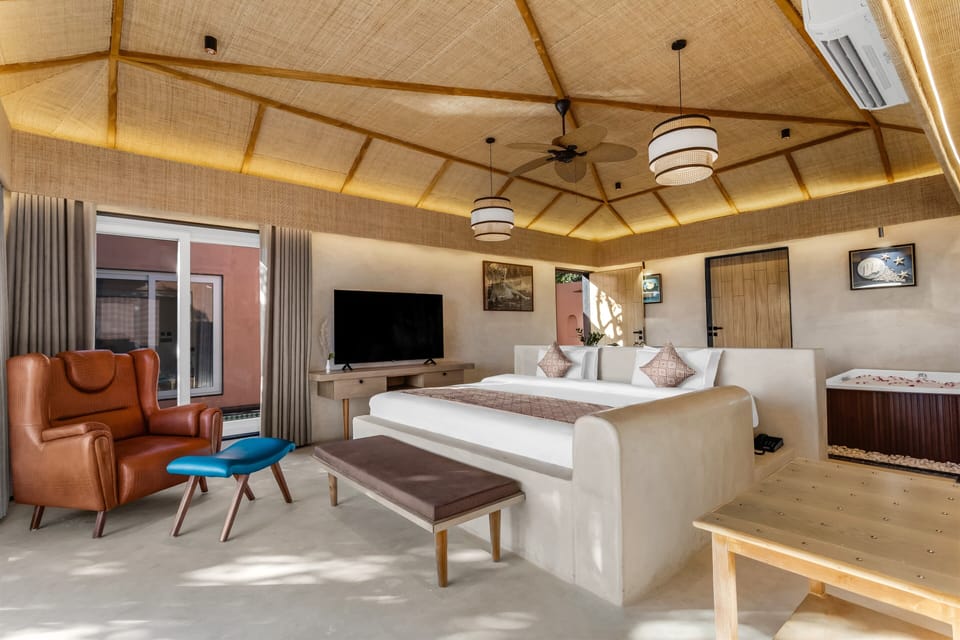 Junior Suite, 2 Bedrooms, Private Pool, River View | In-room safe, soundproofing, iron/ironing board, free WiFi
