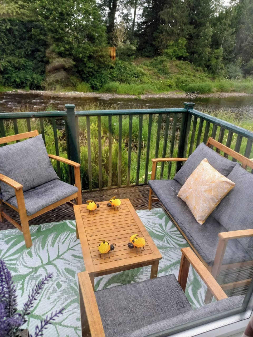 Cabin, 3 Bedrooms, Smoking, Balcony | Balcony