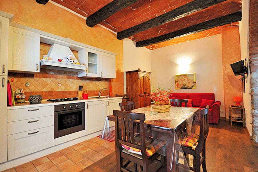 Apartment | Private kitchen | Fridge, oven, stovetop, cookware/dishes/utensils