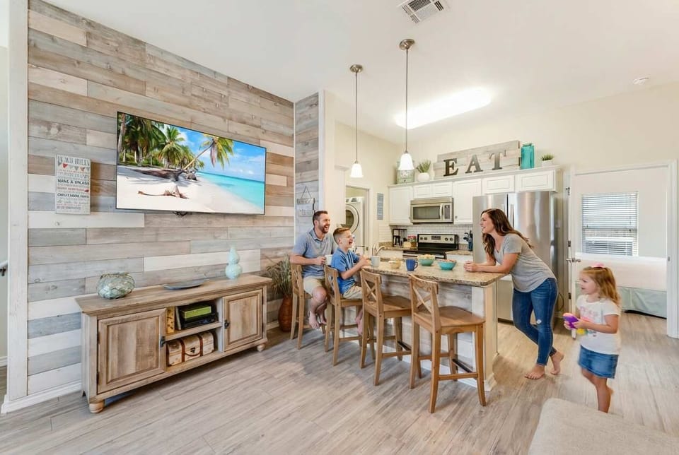 From kitchen chatter to living room laughs, the open-concept layout keeps everyone connected. It’s the kind of flow that makes entertaining easy and relaxation effortless.