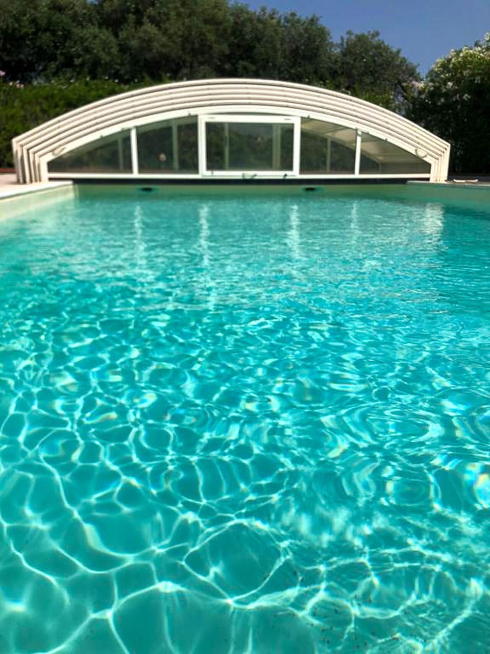 Seasonal outdoor pool