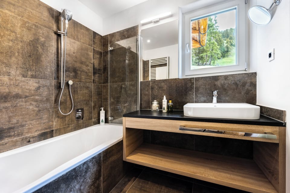 Superior Room, 2 Bedrooms, Terrace, Slope side | Bathroom | Hair dryer, bidet, towels, soap