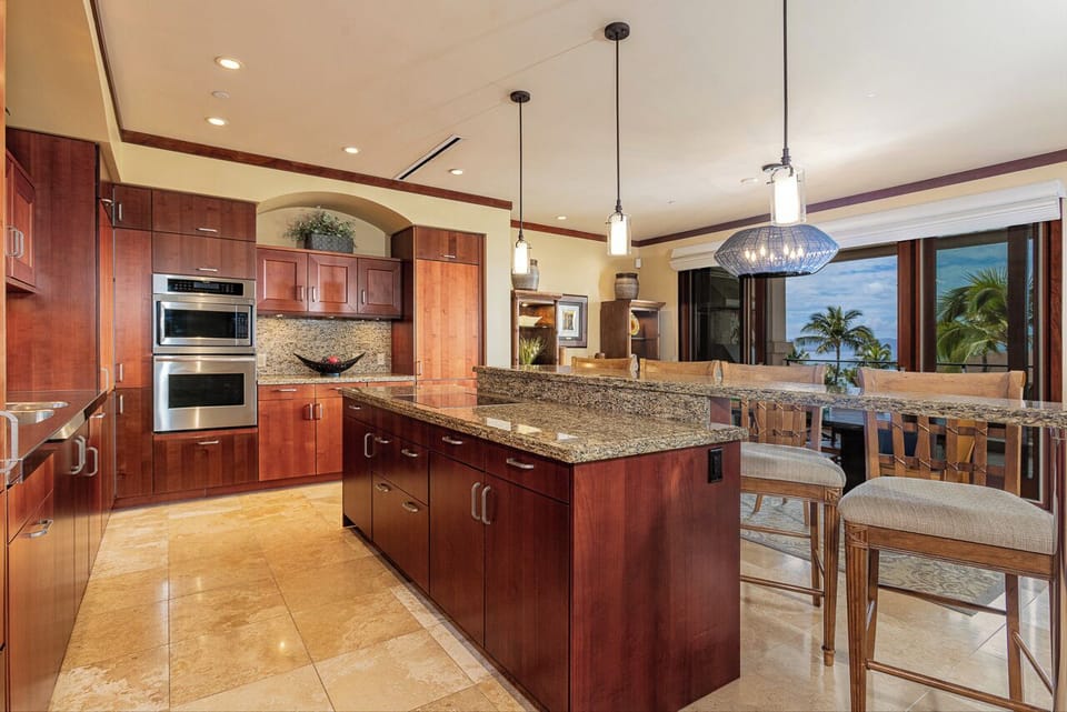 Cook with aloha and beautiful Maui views
