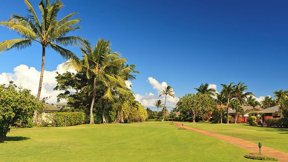 Poipu Kai Resort - Greenbelt Paths - Parrish Kauai